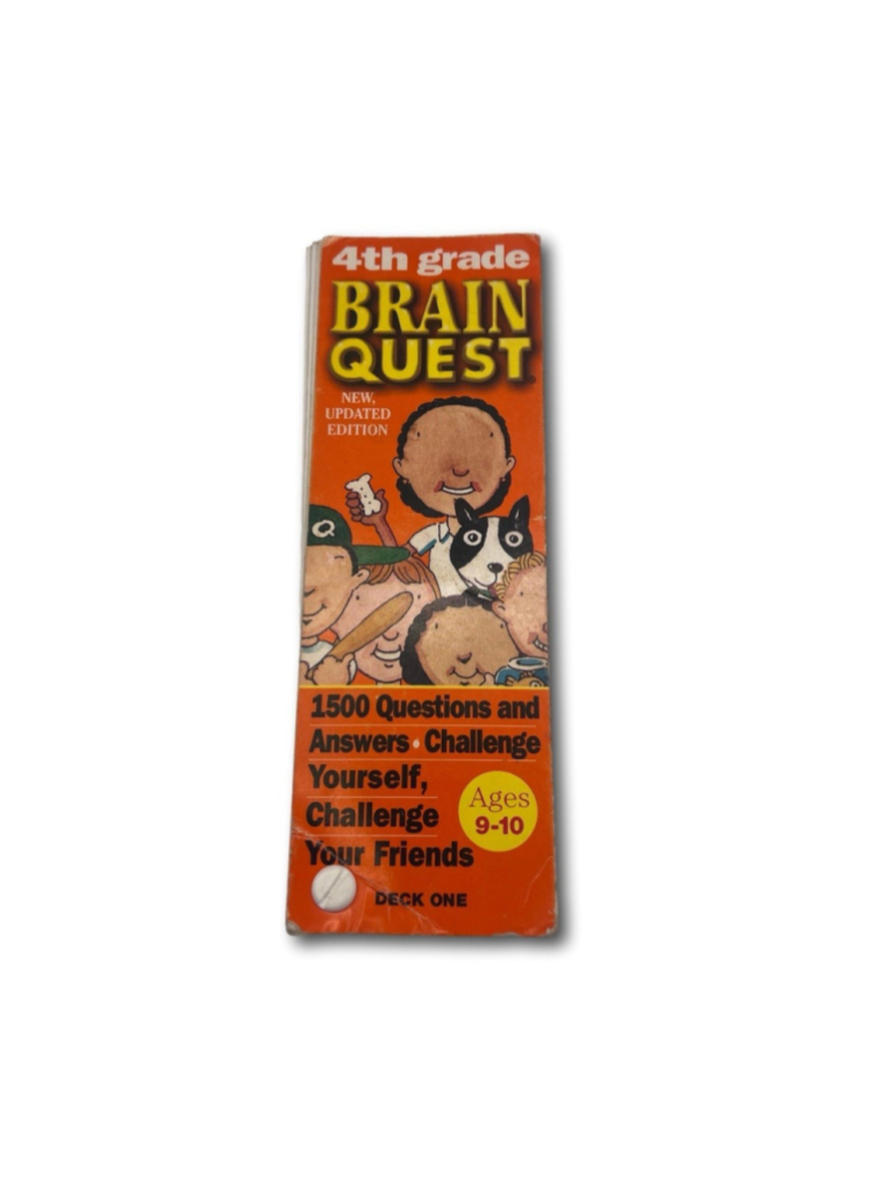 Brain Quest Game 4th Grade Deck One Question Challenge